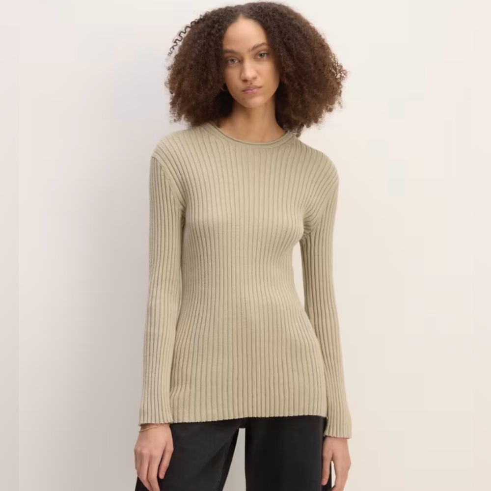 Everlane Cotton Ribbed Crew